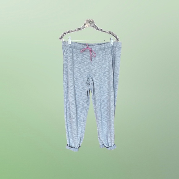 Under Armour Women's Lightweight Drawstring Sweatpants Gray Large - Picture 11 of 11